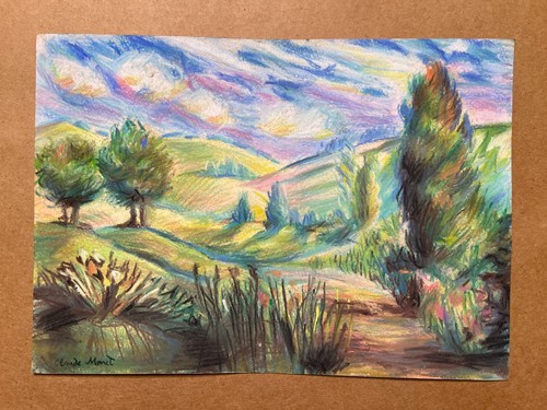 Claude monet drawing and - claude,