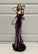 Leonardo Collection 'Sophistication' 2006 Figurine Lady in Purple - With Tags