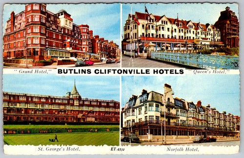 Vtg postcard butlins - vtg,
