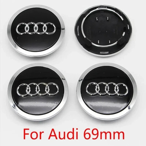 Audi alloy wheel centre caps - wheel,