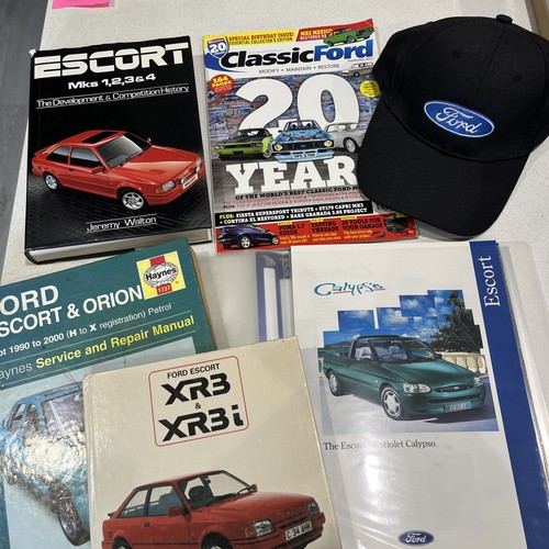 Ford memorabilia books cap - ford, books,