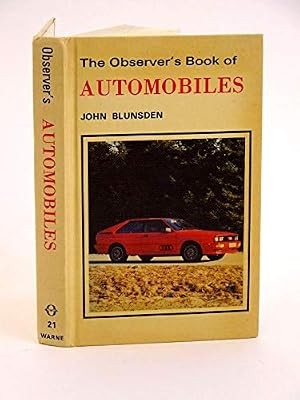 Observers book automobiles - book,