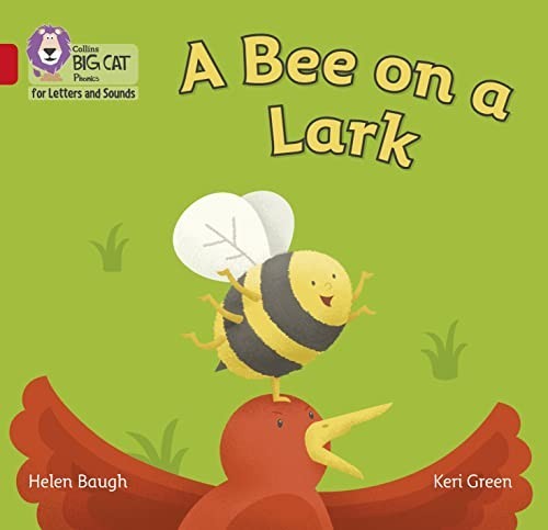 Bee lark band 02b red - on,