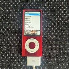 Apple iPod nano 5th Generation (PRODUCT) RED (16GB). Dock Use