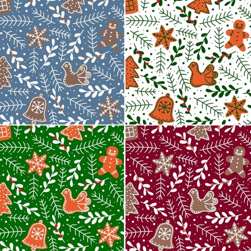 Polycotton fabric christmas - fabric,