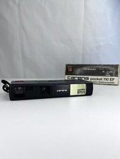 Vintage Carena Pocket 110 EF   Camera  In Original Box PocketKamera w/ flash