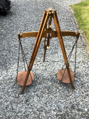 Antique scale balance military - scale,