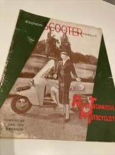 Motorcycle Technical Review No. 65 1953 Lambretta D LD Special Edition Scooter