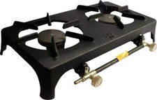 LARGE BOILING RING, DOUBLE BURNER – CAST IRON