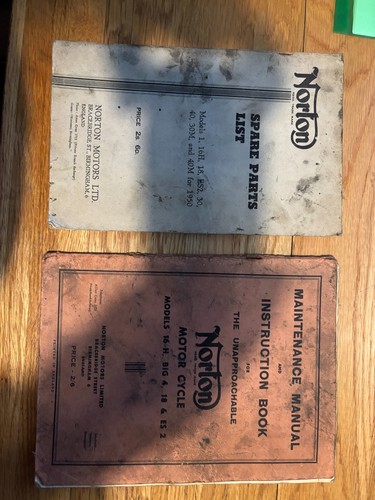 Norton factory singles - norton,