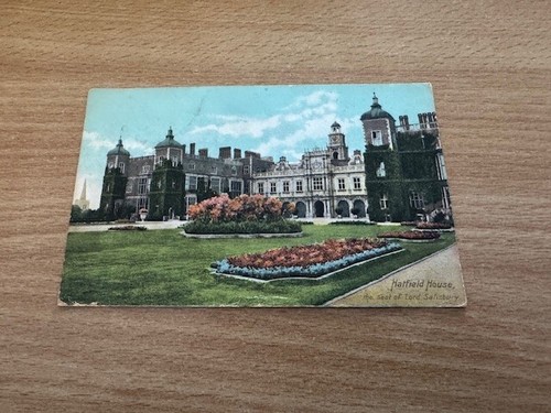 Postcard hatfield house - postcard,