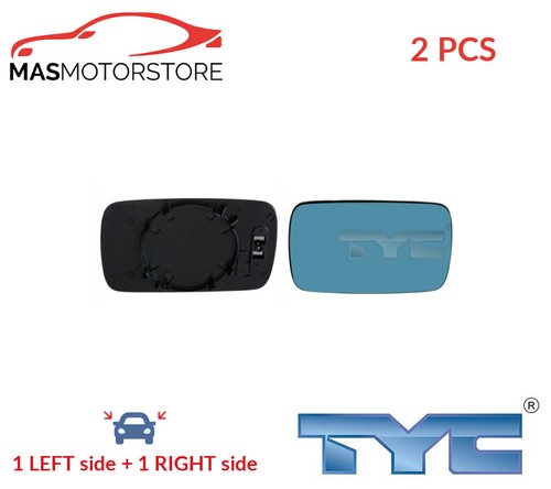 Rear view mirror glass pair - glass,