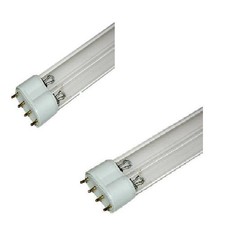 55 Watt 2G11 Base PLL UV-C Replacement Lamp Water Garden Koi Fish Ponds, 2 Pack