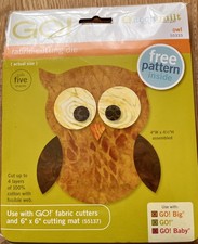 Accuquilt Go Owl Fabric die
