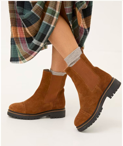 Fatface women brown - fatface, suede