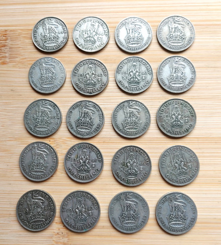 Pre 1947 silver 20 - pre, 50%