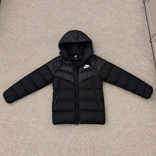 Nike hooded puffer jacket - hooded,