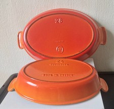 2 x Andre Cousances Le Creuset