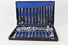 Housley International Cutlery Set 43 Piece Stainless Steel Collection Vintage