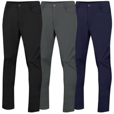 Calvin Klein Mens 2025 Tech Slim Fit Lightweight Golf Trousers 51% OFF RRP