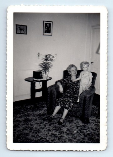 Old vintage photo woman and - vintage,