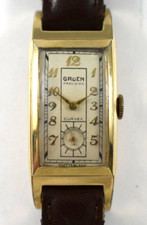Vintage Gruen Curvex Precision