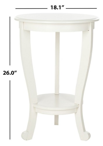 Safavieh mary pedestal table - safavieh,