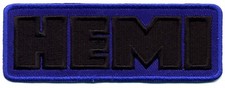 Hot Rod Patch Hemi badge Drag