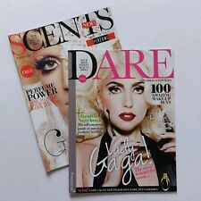 LADY GAGA - 2 x UK Magazines Dare & Scents (2012)