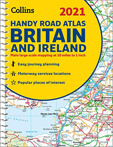 Road atlas britain - road,