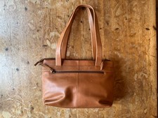 LLOYD BAKER BROWN LEATHER TOTE