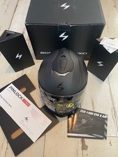 Scorpion EXO II Carbon Air Solid Helmet. XL. 62cms. Worn Just Once. Boxed!   