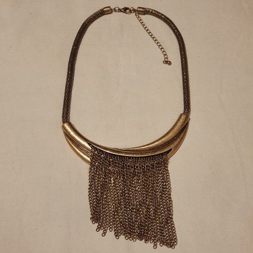 Statement chunky gold tone - statement,