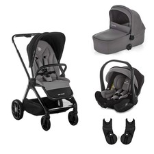 Be Cool Kombo Trio: Pushchair + Carrycot + i-Size Travel Baby Carrier, Be Frack