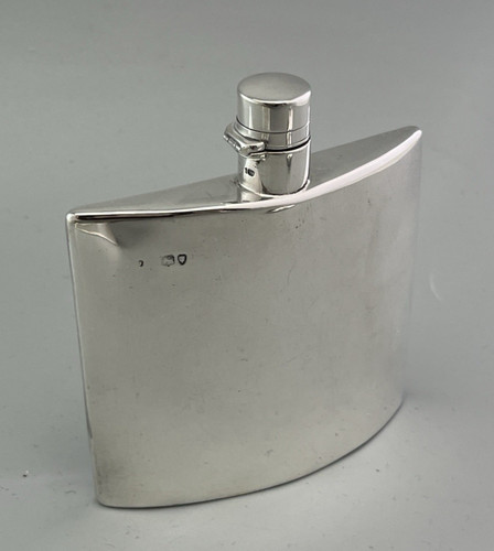 Victorian silver hip - victorian,
