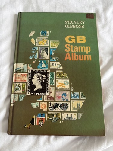 Stanley gibbons stamp album - gb,