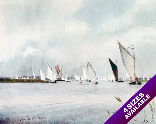 Hickling norfolk regatta boat - regatta,