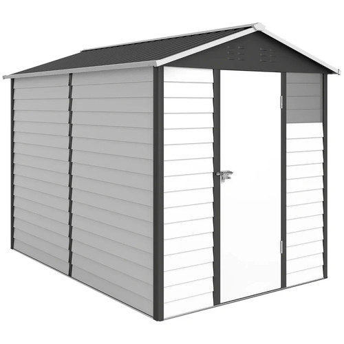6ft metal garden shed - garden,