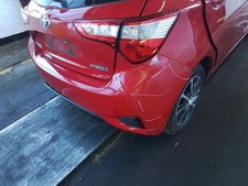 REAR BUMPER TOYOTA YARIS MK3 FL 2017-2020 VVT-I ICON TECH 5 DOOR HATCHBACK RED