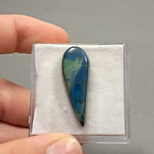Carat azurite pear blue - pear,