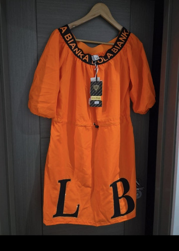 Lola bianka orange shift - bianka,