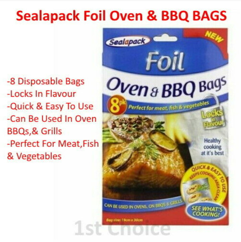 Sealapack foil food bags - foil,