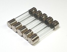 Glass Fuse 5 Pack - 250V 6x30mm - Choose from available values - Free UK P&P