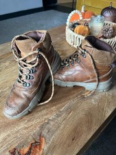 Next Boys Leather Look Boots Size Uk2 Nice Boot Looks Great Used Condition