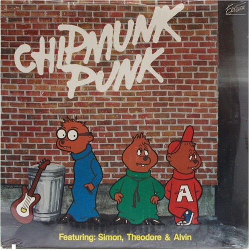 Chipmunk punk new sealed - punk, 1980
