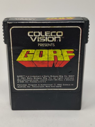 Gorf cbs coleco - cbs, (colecovision)