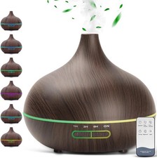 LED Essential Oil Diffuser Aroma Aromatherapy Air Humidifier Purifier Ultrasonic