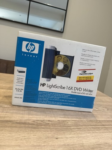 Vintage lightscribe 16x dvd - hp,