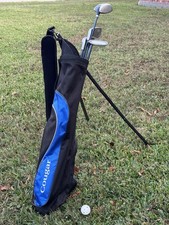 Cougar X-CAT Junior Tour Clubs + Bag - Driver, 5/6, 9/W, Putter w practice balls