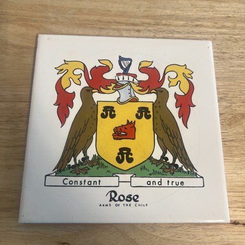 The rose family crest ceramic - rose,